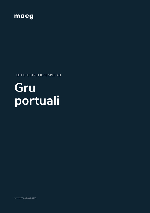 Port cranes